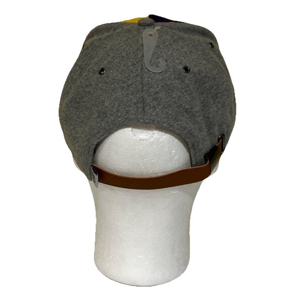 NEW LSU Tigers NCAA Colosseum Snapback Trucker Cap Hat Purple OSFA - Picture 6 of 8